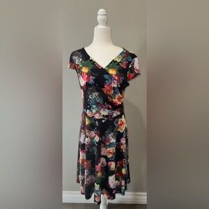 Oxiuly Floral Dress